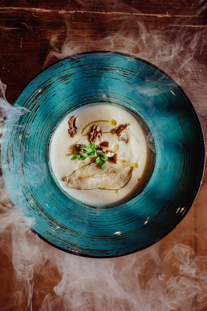 Cream of white vegetables